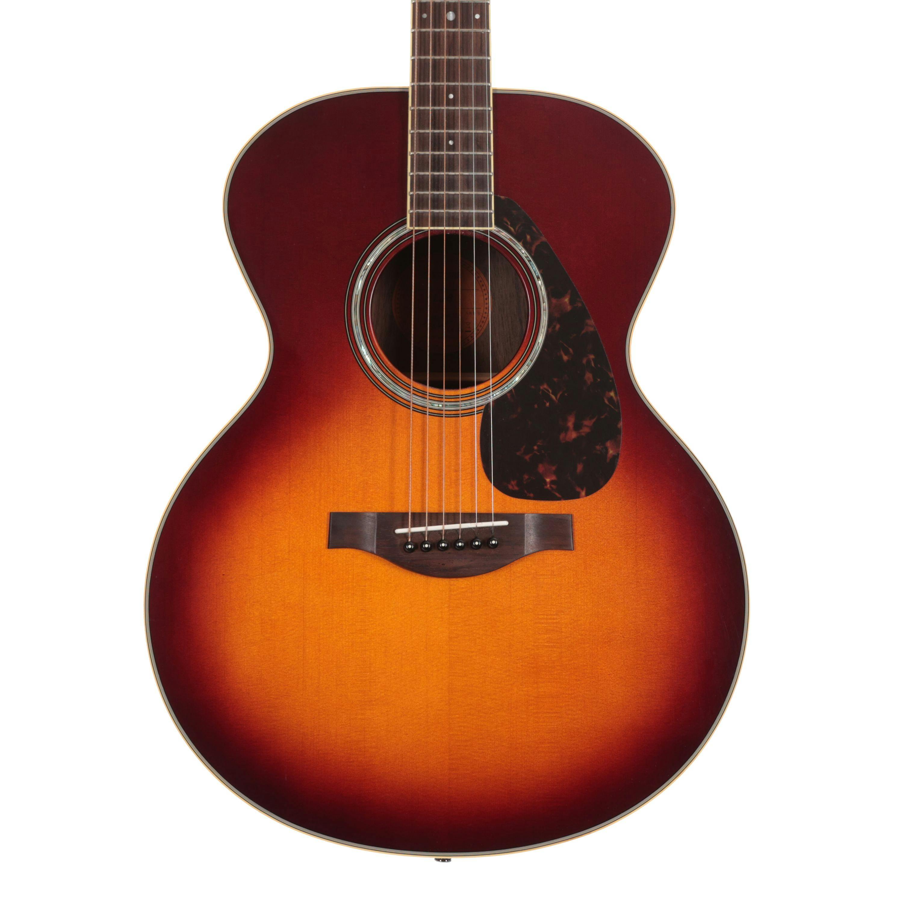 Second Hand Yamaha LJ6 Acoustic Guitar in Vintage Burst